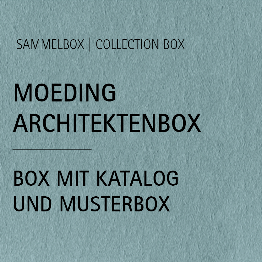 MOEDING Architektenbox inkl. Katalog und Musterbox